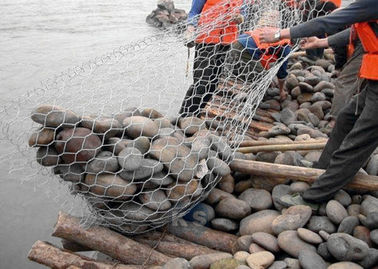 Cage 2,0 de maille de Gabion de sécurité - le diamètre de fil de 4,0 limètres s'appliquent à la protection de digue