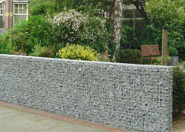 Le zinc lourd a enduit la forme galvanisée de perforation rectangulaire de panier de mur pour des jardins/parcs