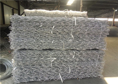 Résistance à la corrosion paniers en gabion revêtus de zinc pour la protection des ponts