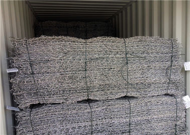 Boîtes de gabon galvanisées revêtues de PVC pour la stabilisation et la protection