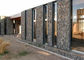 Forme plongée chaude de perforation rectangulaire de Gabions de maillage de soudure pour le revêtement architectural