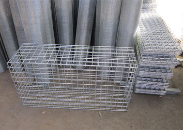 Panier côtier de Gabion de contrôle de rivière de barrière de protection mesure de fil de 3 - 6 limètres