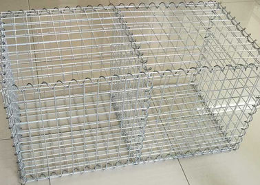 Paniers de Galfan Gabion de lutte contre les inondations/barrière de panier de Gabion jardin d'argent