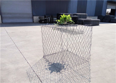 Torsion hexagonale tissée durable de triple de boîte de Gabion tissant simple assemblé