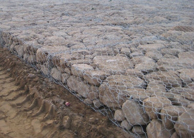 Le matelas galvanisé lourd/Galfan de  Gabion a enduit le maillage de soudure Gabions