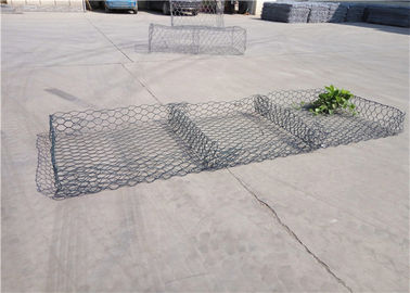 Couche en PVC  Gabion matelas Maillage tissé Gabion ISO9001 Approuvé Protection contre les pentes Gabion paniers matelas