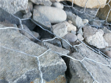 Galfan a enduit des paniers de Gabion en métal, installation facile tissée de paniers de Gabion
