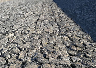 Mètre rectangulaire de la forme de matelas de  Gabion de contrôle d'érosion 1 2 * 1 *