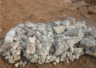 Défendez les cages de mur de Gabion d'inondations/les cages de pierre de Gabion enduites par PVC