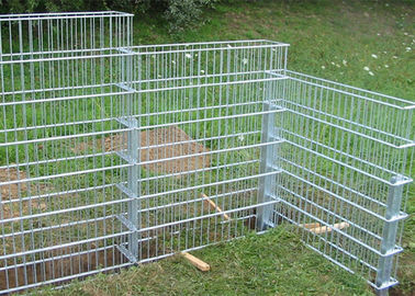 Galfan a enduit la résistance à la corrosion de Gabions de maillage de soudure pour la protection du sol