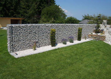 Galfan a enduit la résistance à la corrosion de Gabions de maillage de soudure pour la protection du sol