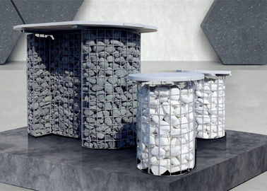 Placages et durée de vie de haute résistance de mur en pierre de Gabion de revêtement longue