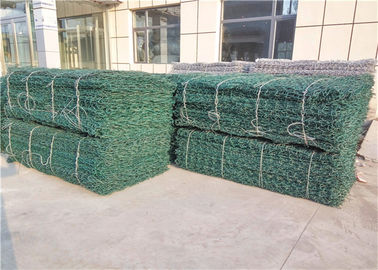 Cages en gabion galvanisées à chaud recouvertes de PVC pour une construction robuste