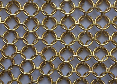 Maille en laiton durable d'anneau en métal diamètre de fil de 0,7 - 3 limètres de haute résistance