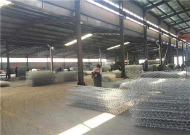 Boîtes hexagonales galvanisées de Gabion de grillage d'immersion chaude pour l'empêchement d'érosion du sol