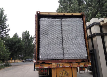 Boîtes hexagonales galvanisées de Gabion de grillage d'immersion chaude pour l'empêchement d'érosion du sol