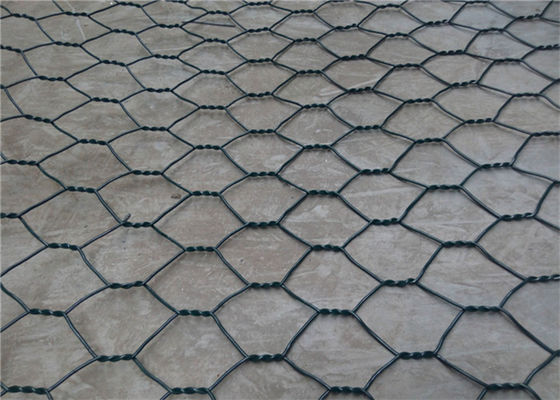 Matraque en gabion revêtu de PVC résistant à la corrosion pour le contrôle des inondations et le déplacement du sol