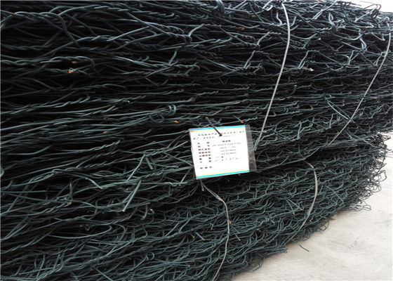 Matraque en gabion revêtu de PVC résistant à la corrosion pour le contrôle des inondations et le déplacement du sol