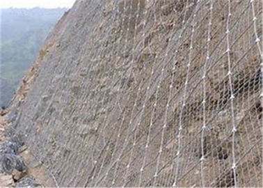 Le fil d'acier galvanisé défendent la maille de barrière de pente/la fabrication grillage de protection pour la pente