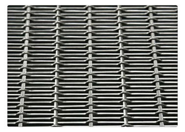 Panneaux décoratifs tissés de barrière de grillage pour le diamètre de fil de l'architecture 0.2mm-4mm