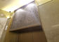 Maille sertie par métal à sertir par architecture décorative en bronze pour l&amp;#39;écran de carlingues d&amp;#39;ascenseur