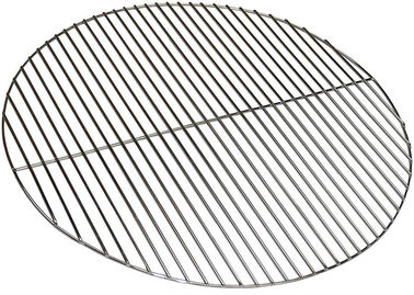 Tapis inoxydable formé rond de maille de gril de barbecue pour l'activité d'extérieur