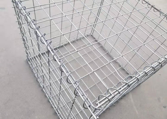 Boîte de sécurité en gabions Barrières itaires remplies de sable