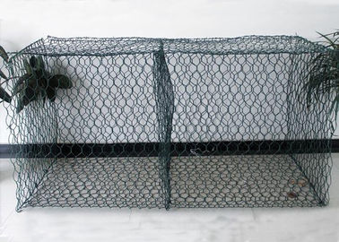 8 * le matériel enduit 10 par PVC renforcent le panier de Gabion pour la berge