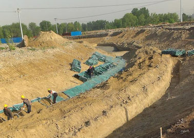 Paniers itaires de Gabion en métal de Galfan de soute de sacs géotechniques de pp