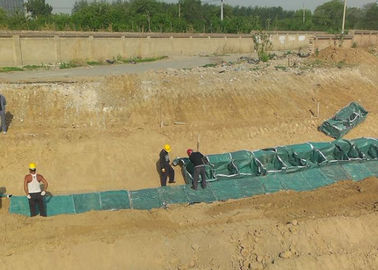 Paniers itaires de Gabion en métal de Galfan de soute de sacs géotechniques de pp