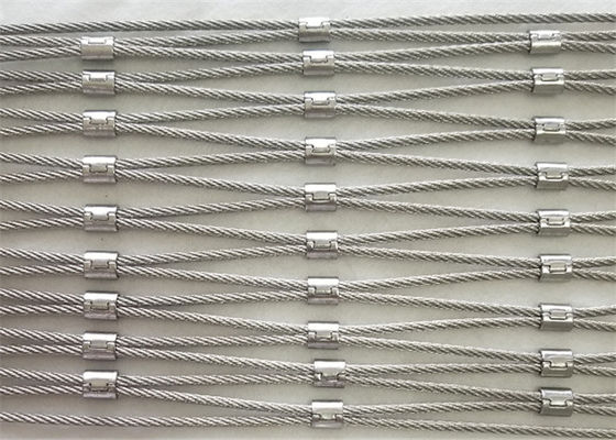Maillage en acier inoxydable en ferraille flexible pour les enclos pour animaux