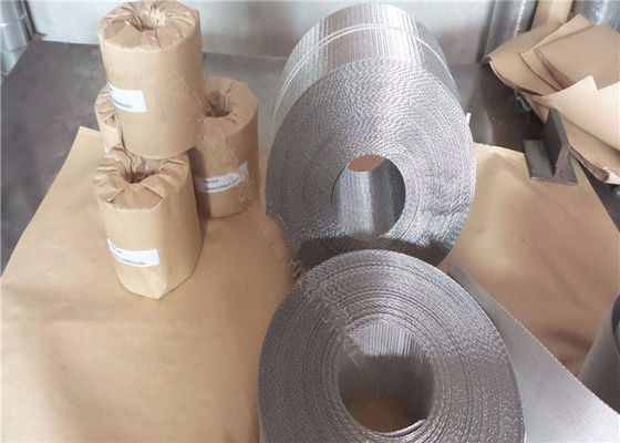 Grillage de tissage néerlandais inverse d'acier inoxydable/fil néerlandais Mesh Belt d'armure de sergé acier inoxydable