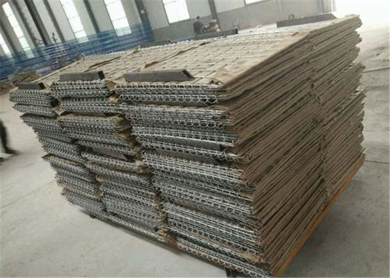 76,2 x 76,2 mm défensifs Murs de bastion itaire galvanisé à chaud