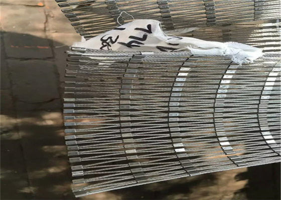 Maille de câble métallique d'acier inoxydable de la catégorie 7x19 d'OEM 316