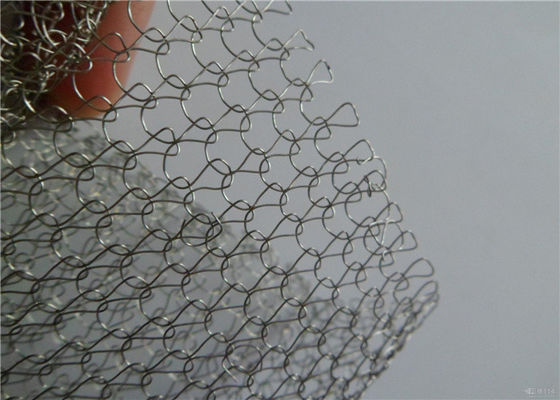 Grillage tricoté 0.30mm d'acier inoxydable de séparation de guerre d'huile