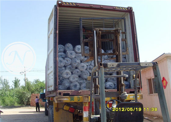 L'électro a galvanisé le double fil plat de rasoir d'enveloppe de la torsion 50kg