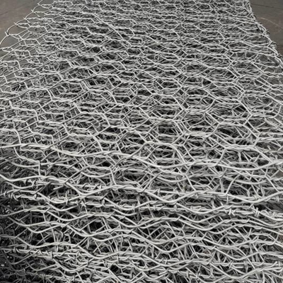 Gabions en acier galvanisé 1m x 1m x 1m pour la protection côtière